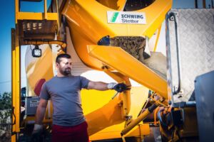 Anlieferung Beton - TSN-Beton