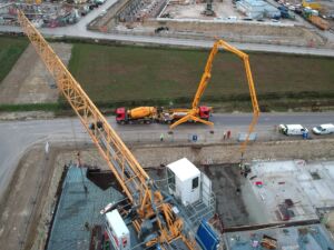 Betonpumpenkran - TSN-Beton